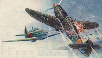 YAK-1 и Bf.109F